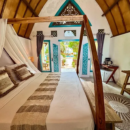 Pelangi Cottages Gili Islands Exterior photo